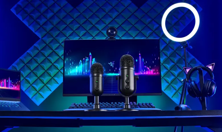 RAZER เปิดตัวไมโครโฟนใหม่ล่าสุดสำหรับสตรีมเมอร์มืออาชีพและมือสมัครเล่น - SEIREN V2 PRO และ SEIREN V2 X