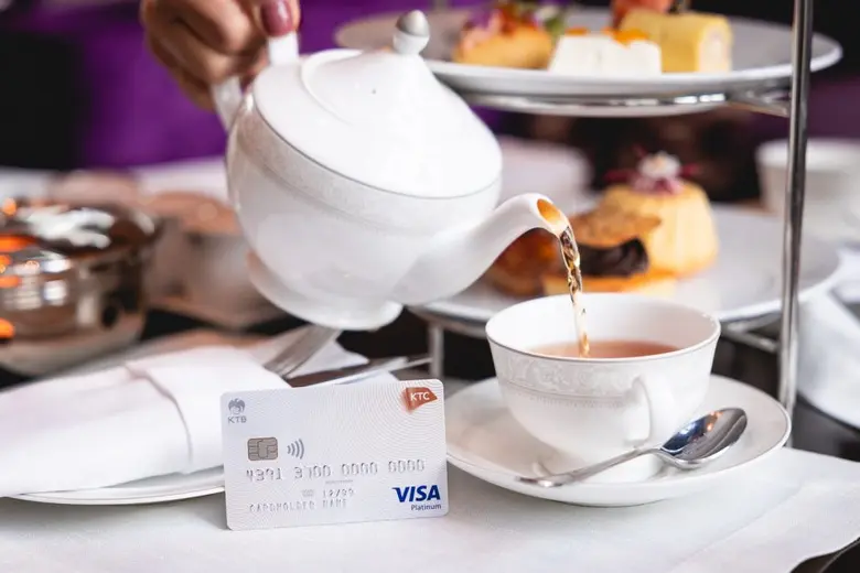 เคทีซีมอบประสบการณ์รื่นรมย์ให้สมาชิกบัตรเครดิตเคทีซี วีซ่า  นั่งชิลจิบชายามบ่ายที่ 8 โรงแรมชั้นนำ พร้อมรับส่วนลดสูงสุด 25%