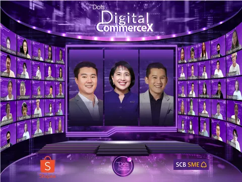 ไทยพาณิชย์ ขันอาสาพาเอสเอ็มอีสู้ศึกดิจิทัล พัฒนาหลักสูตร The Dots Digital CommerceX เปิดห้องเรียนออนไลน์ติวเข้มทักษะอีคอมเมิร์ซพลิกเกมส์ธุรกิจสู่โอกาสใหม่ที่ดีกว่า