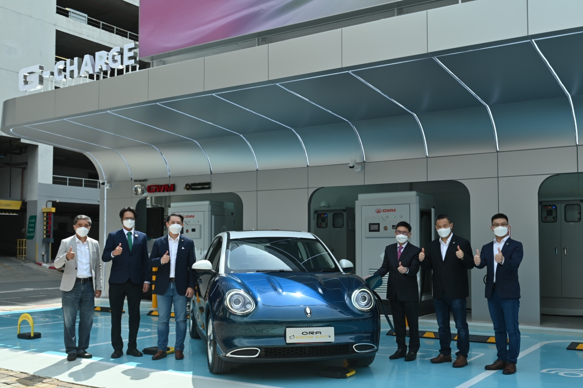 เกรท วอลล์ มอเตอร์ เปิดตัว G-Charge Supercharging Station นำร่องสถานี Fast Charge สาธารณะสำหรับรถไฟฟ้าพร้อมระบบโซลาร์ในประเทศไทย ตอกย้ำการเป็น xEV Leader
