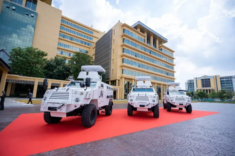 สทป. จับมือเอกชน ส่งออกยานเกราะล้อยาง ไปภูฏาน สนับสนุนภารกิจ UN