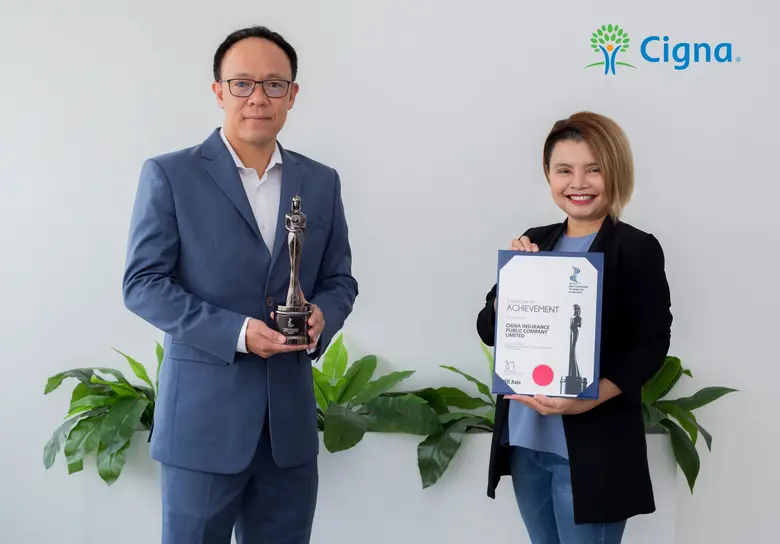 ซิกน่าประกันภัย ครองตำแหน่งองค์กรดีเด่นที่น่าทำงานมากที่สุดในเอเชีย ต่อเนื่องเป็นเป็นปีที่ 2 ตอกย้ำพันธกิจการสร้างสุขภาพร่างกายและใจที่ดีให้แก่พนักงาน