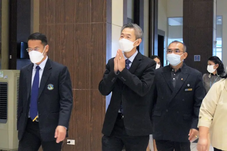 โรงแรมเซ็นทรา บายเซ็นทาราศูนย์ราชการ และคอนเวนชันเซ็นเตอร์ แจ้งวัฒนะ ให้การต้อนรับ นายทวีศักดิ์ วาณิชย์เจริญ อธิบดีกรมการท่องเที่ยว