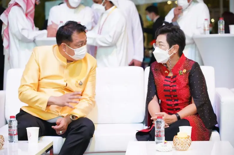 ดีอีเอส - ก.แรงงานฯ ร่วมงานฉลองครบรอบ 45 ปี สานสัมพันธ์ ไทย-ยูเออี ณ อาคารแสดงประเทศไทย งาน Expo 2020 Dubai