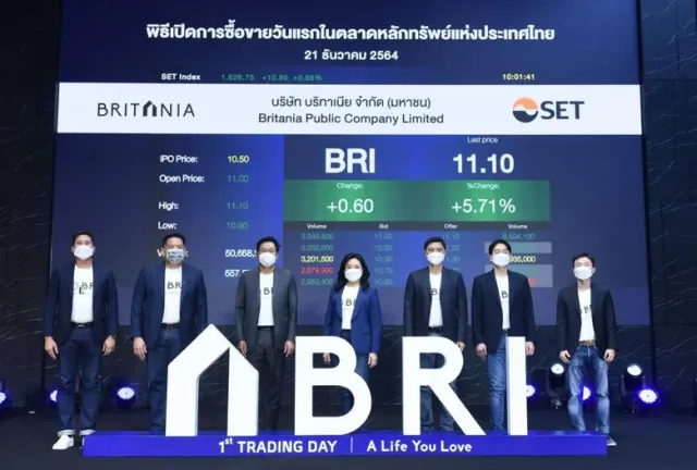 BRI เริ่มซื้อขายในตลาดหลักทรัพย์ฯ วันแรก