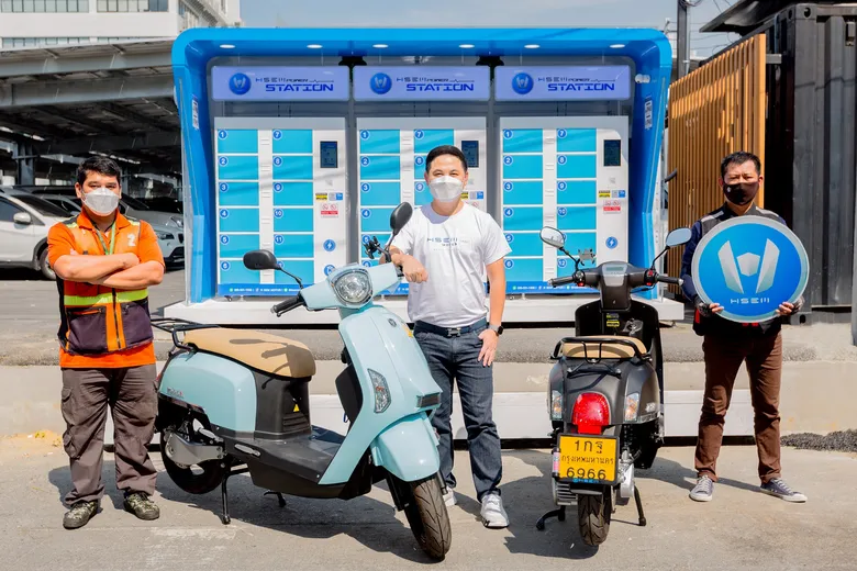 เอช เซม ส่งมอเตอร์ไซค์ไฟฟ้าร่วมโครงการเมืองอัจฉริยะ "SAMYAN Smart city"