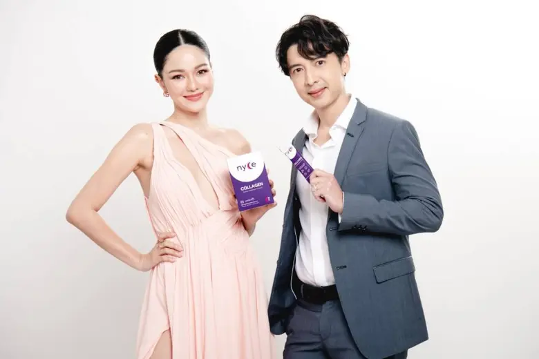 ท็อป วงศพัทธ์ ดึง กวาง The Face นั่งแท่นแบรนด์แอสบาสเดอร์  NYCE Collagen พร้อมประกาศขายทั่วประเทศ