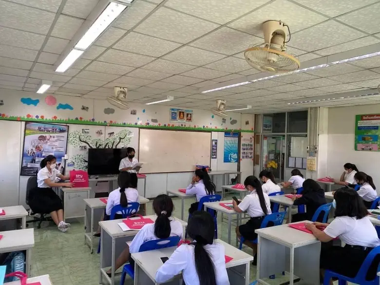 คณะบัญชี SPU Back to School แลกเปลี่ยนเรียนรู้จากพี่สู่น้องวิทยาลัยสารพัดช่างปราจีนบุรี