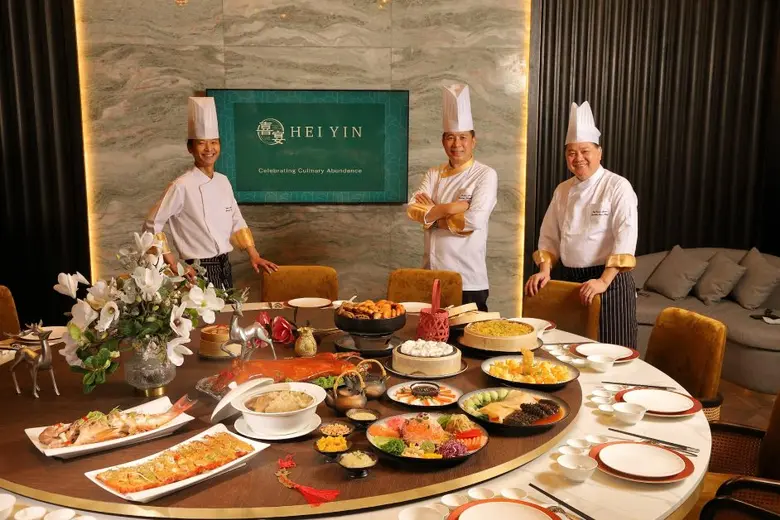 "HEI YIN" introduces 3 auspicious set menus for the Chinese New Year celebration Indulge in an array of delectable authentic Cantonese recipes that will bring good luck into life