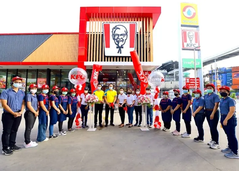 SUSCO ร่วมกับ KFC ฉลองเปิดสาขาใหม่บริหารงานโดย QSA พร้อมให้บริการแล้ววันนี้! ที่ปั๊มน้ำมันซัสโก้ สาขาศรีนครินทร์1