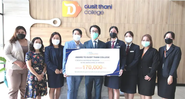 "ฝึกงานไกลถึงต่างแดน" ศิษย์เก่าวิทยาลัยดุสิตธานี ตบเท้ารับทุน เตรียมบินไปอเมริกา