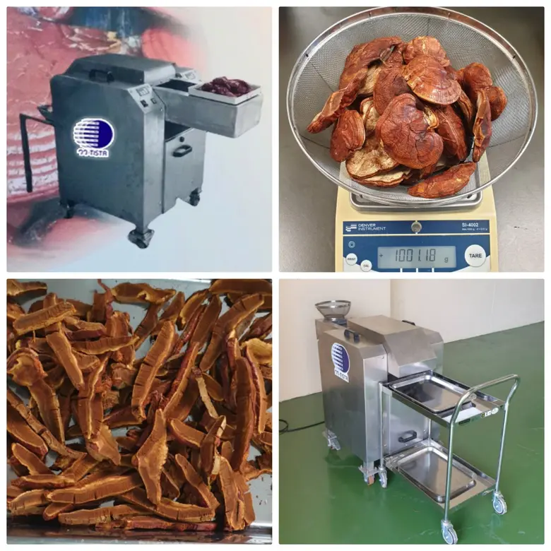 วว. /วช. มอบเครื่องสไลด์เห็ดหลินจือสดให้แก่มูลนิธิชัยพัฒนา ช่วยลดขั้นตอนกระบวนการผลิต/ทดแทนแรงงาน ได้ผลิตภัณฑ์สม่ำเสมอมีคุณภาพ