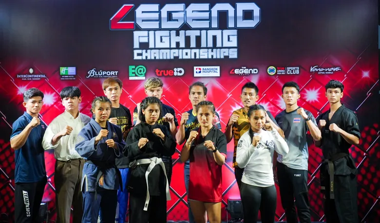 เลเจนด์ อารีนา กลุ่มบริษัทพราว บลูพอร์ต หัวหิน ร่วมกับ บริษัท พลังงานบริสุทธิ์ จำกัด (มหาชน), ทรู คอร์ปอเรชั่น, และโรงพยาบาลกรุงเทพ หัวหิน จัด"มวยไทย-MMA" "วิว-เยาวภา" เป็นโปรโมเตอร์