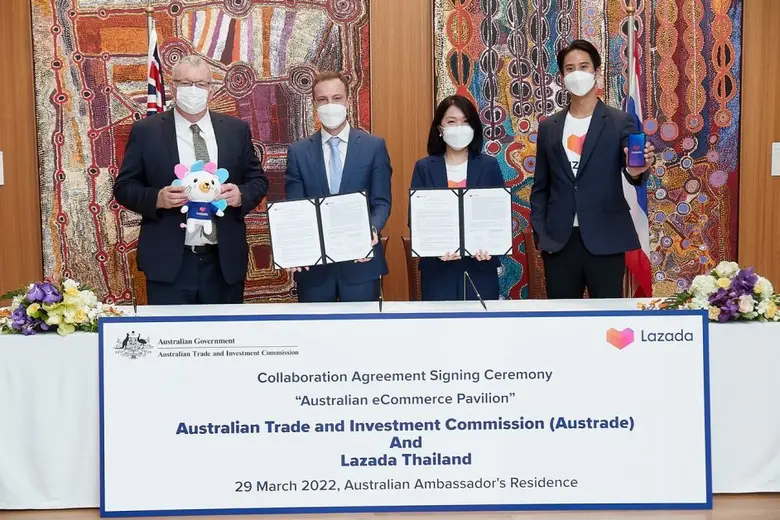 ออสเทรดร่วมกับลาซาด้า ประเทศไทย เปิดตัว ออสเตรเลียน พาวิลเลียน  ครั้งแรกบนแพลตฟอร์มอีคอมเมิร์ซ พร้อมมอบสินค้าคุณภาพสุดพรีเมียมจากออสเตรเลียเพื่อผู้บริโภคในประเทศไทย