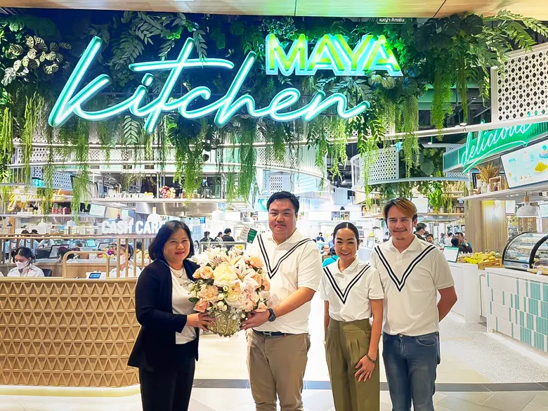 สบาย เทคโนโลย มอบกระเช้าขอบคุณผู้บริหาร ศูนย์การค้าเมญ่า ไลฟ์สไตล์ ช้อปปิ้ง เซ็นเตอร์ ที่ไว้วางใจในการใช้ระบบจัดการร้านอาหารอัจฉริยะที่รองรับการชำระเงินทุกรูปแบบ