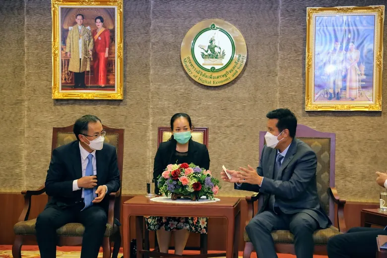"ชัยวุฒิ"ต้อนรับทูตเวียดนาม ผลักดันความร่วมมือด้านดิจิทัล-ไอซีที สร้างความมั่นคง เศรษฐกิจ-สังคม สองประเทศอย่างเป็นรูปธรรม