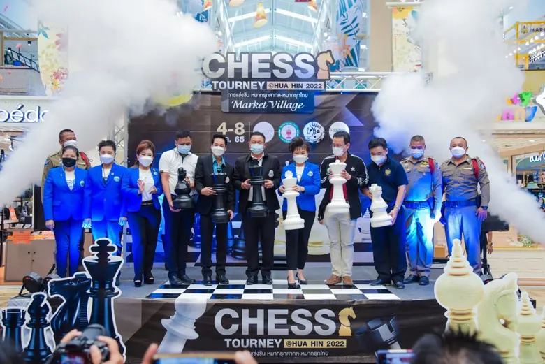บรรยากาศในพิธีเปิดการแข่งขัน "CHESS TOURNEY @HUAHIN" โขกสะท้าน หรดีสะเทือน!!