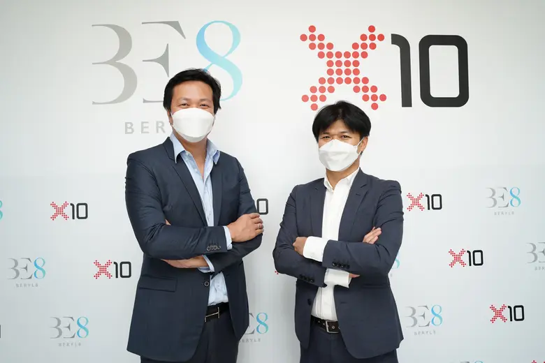 'BE 8' เข้าควบรวมกิจการ X10 ก้าวสู่ผู้นำ Digital Transformation Consultant แห่งอาเซียน   เปิดเกม Synergy เทคโนโลยีและบุคลากร ยกระดับ Technical resource รายใหญ่ของไทย