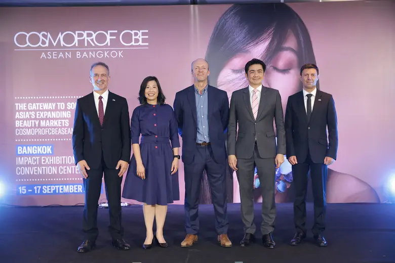 THE FIRST EDITION OF COSMOPROF CBE ASEAN WILL BE HELD FROM 15 TO 17 SEPTEMBER 2022 IN BANGKOK, THAILAND
