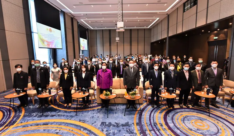 ผู้ช่วยรัฐมนตรีฯ แรงงาน เปิดประชุมเชิงปฏิบัติการหลักสูตร "พัฒนา จป. เพื่อเป็นผู้นาการขับเคลื่อนองค์กรสุขภาวะ" รุ่นที่ 2