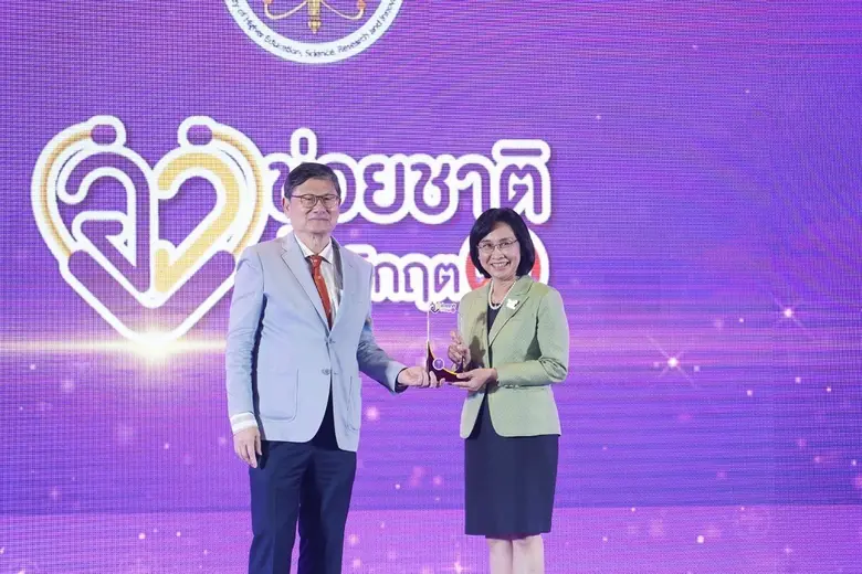 วว. ร่วมประชุมสรุปผลงานและรับมอบโล่ประกาศเกียรติคุณ "อว.ช่วยชาติฝ่าวิกฤติโควิด- 19"