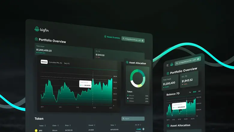 KASIKORN X launches 'Bigfin' to track and analyze digital asset investment portfolios for retail investors worldwide