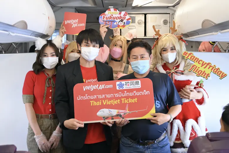 Thai Vietjet surprises with "Cosplay Fashion Show" Flight