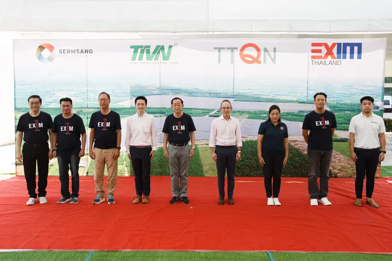รมว.คลัง-EXIM BANK เยี่ยมชมโซลาร์ฟาร์มเวียดนาม SSP