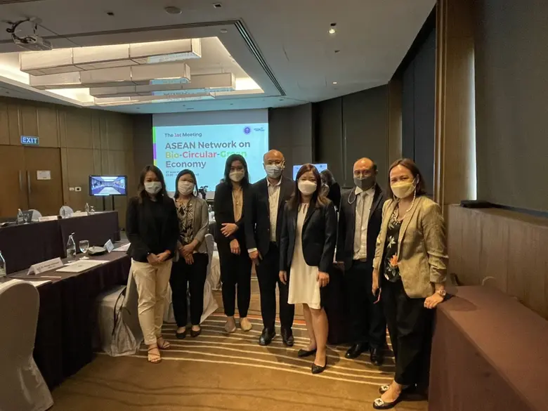 วว. เข้าร่วมการประชุม The 1st Meeting of ASEAN BCG Network สมาชิกนำเสนอผลงาน รับฟัง ระดมความคิดเห็น เพื่อดำเนินการในปี 2565-2566