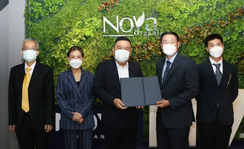 NV เซ็นสัญญาจ้างผู้รับเหมางานก่อสร้างหลัก โครงการ NOVA ORGANIC WAREHOUSE &amp; OFFICE มูลค่า 181 ลบ.