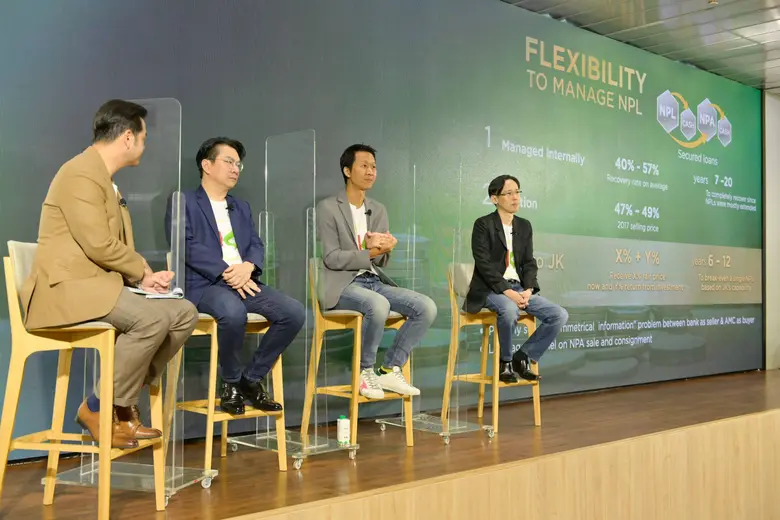 KBank teams with JMT in joint venture worth 10 billion Baht to establish JK AMC for enhanced efficiency in NPL management, aiming to be Thailand's number-one AMC