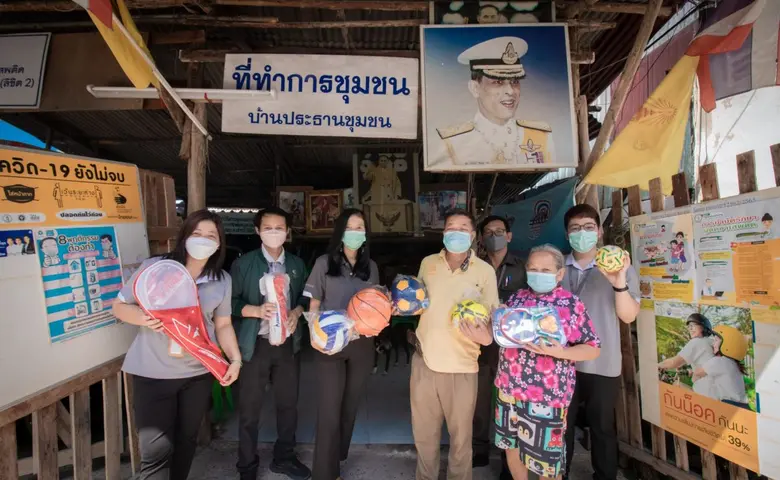 แพรนด้าฯ มอบอุปกรณ์กีฬาชุมชน เพื่อสร้างภูมิคุ้มกันต้านภัยยาเสพติด