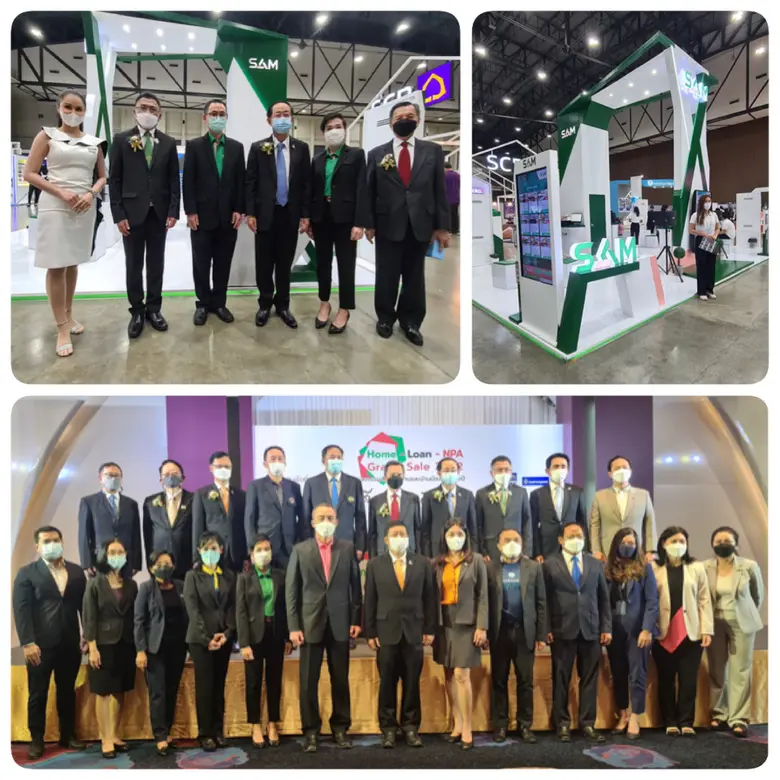 SAM ร่วมออกบูทงานมหกรรม Home Loan-NPA Grand Sale 2022 ณ อิมแพ็ค เมืองทองธานี
