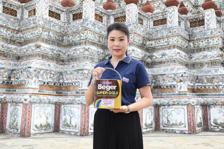 เบเยอร์สนับสนุนสีเพื่อปฏิสังขรณ์ศาสนสถานงานศิลป์วัดอรุณราชวรารามฯ