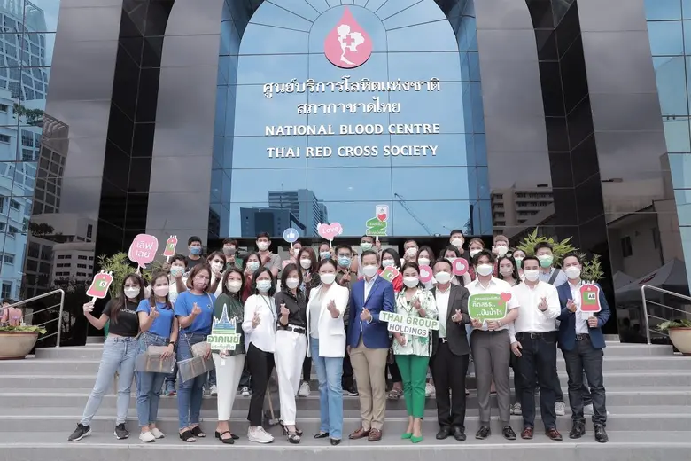 อาคเนย์ประกันชีวิต รวมพลังบริจาคโลหิต เพื่อสภากาชาดไทย ในวันประกันชีวิตแห่งชาติ ประจำปี 2565