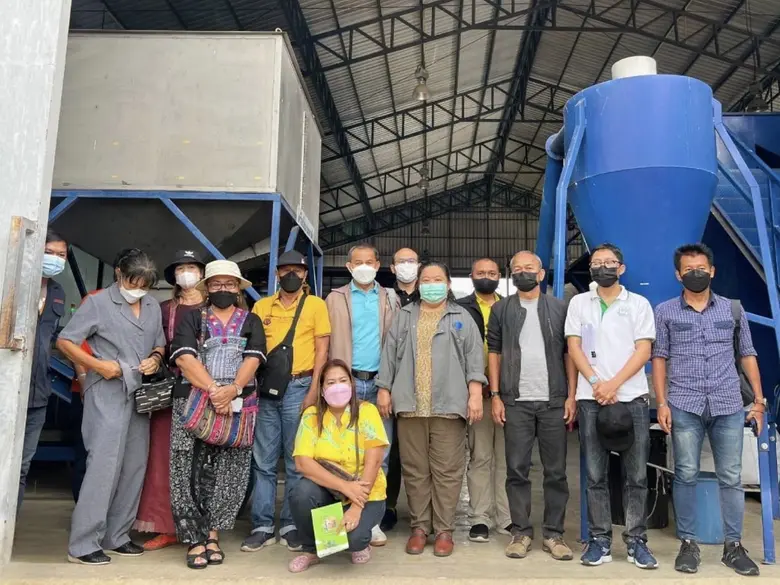 วว. ต้อนรับชมรมพิทักษ์หัวหินและเทศบาลเมืองหัวหิน ในโอกาสเยี่ยมชมเทคโนโลยีการจัดการขยะชุมชน ณ อาคารคัดแยกขยะตำบลตาลเดี่ยว จังหวัดสระบุรี