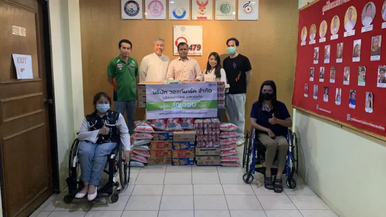 "วอลท์มาร์ค" ร่วมกับ มูลนิธิพระมหาไถ่ฯ สร้างอาชีพสำหรับผู้พิการ