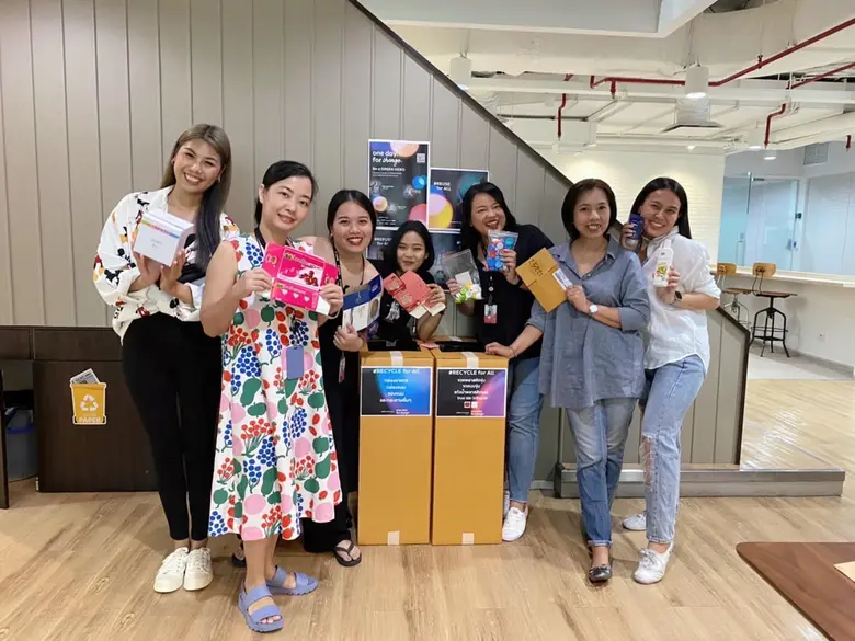 Dentsu volunteers contribute to the goal of zero waste in a sustainable world on One Day for Change