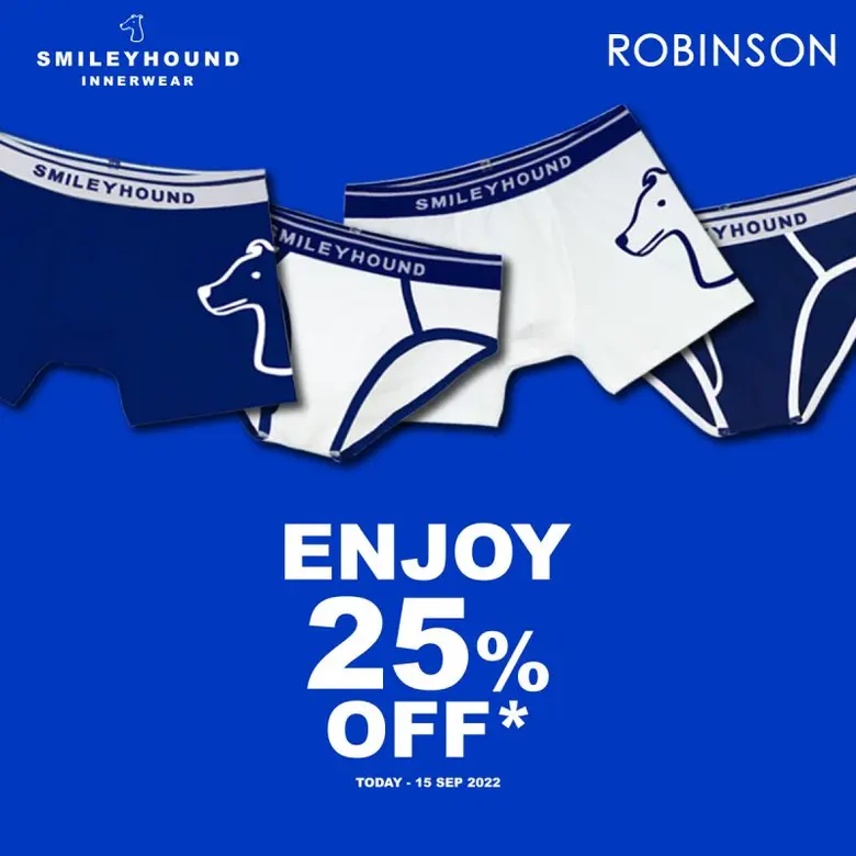 SMILEYHOUND INNERWEAR จัดโปรพิเศษ ลด 25%