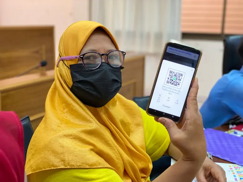 สำนักงานพัฒนาฝีมือแรงงานพังงา จัดอบรมหลักสูตร "สร้างโอกาส สร้างรายได้ผ่านเทคโนโลยีสารสนเทศกับการพัฒนาอาชีพสู่สังคมดิจิทัล" รุ่นที่ 2 บ้านบางเตย จ.พังงา