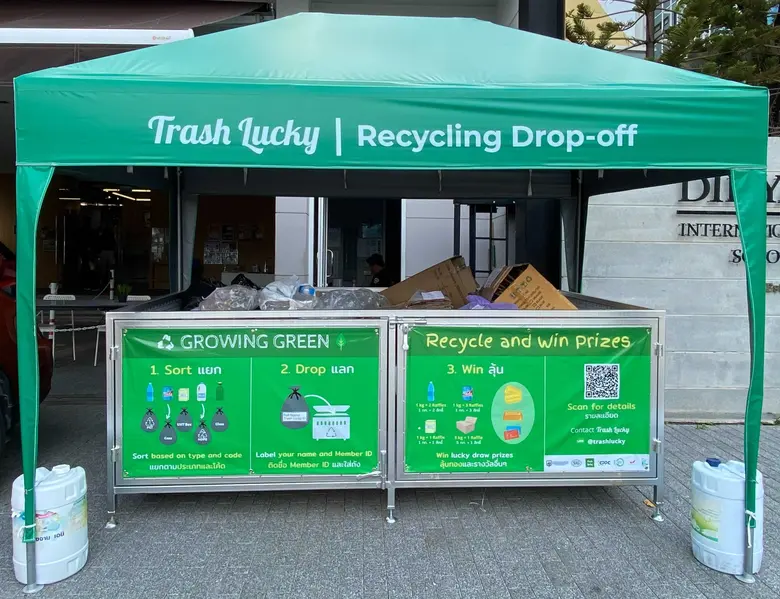 'Coca-Cola', under its 'World Without Waste vision', continues the " 'Coke' Recycle Me with Trash Lucky" campaign into its second year