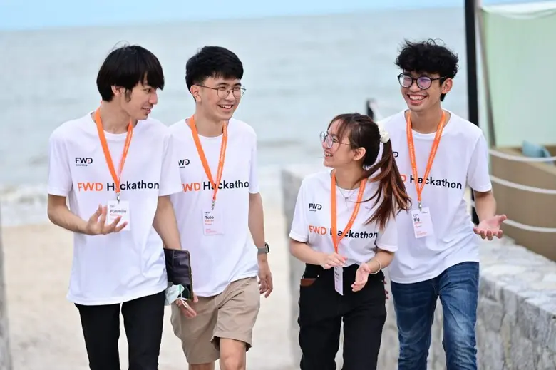 เอฟดับบลิวดี ประกันชีวิต จัด 'FWD Hackathon' ชวนคนรุ่นใหม่สร้างสรรค์นวัตกรรมที่แตกต่างภายใต้แนวคิด "การเปลี่ยนมุมมองของผู้คนที่มีต่อการประกันชีวิต"