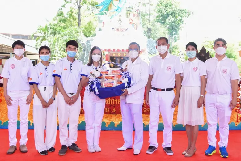 "เส้นหมี่ไวไว" ร่วมงานแถลงข่าว ไหว้เจ้า ๙ ศาล เทศกาลกินเจสมุทรสาคร