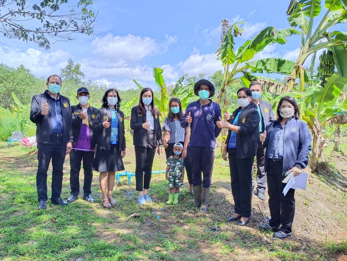 สนง.พัฒนาฝีมือแรงงานพัทลุง ลงพื้นที่ติดตามผลการดำเนินงานการนำความรู้ด้านเทคโนโลยีไปปรับใช้ในการทำสวนเกษตรผสมผสาน Smart Farmer ภายใต้โครงการ 1 จังหวัด 1 หลักสูตร