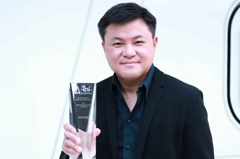 ONEE โดดเด่นที่สุดแห่งเอเชีย คว้ารางวัล Most Outstanding IPO 2022 จาก THE  ASIA  MONEY AWARDS