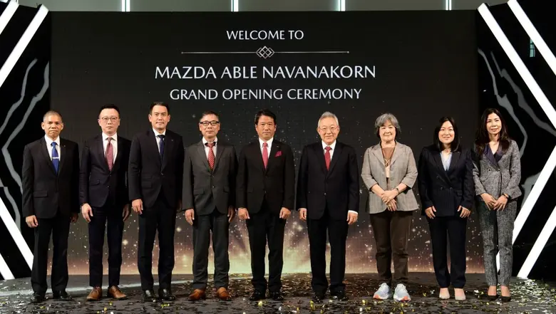 Mazda and AAPICO Hitech open new showroom in Navanakorn    for delivering full service to fulfil customer's happiness