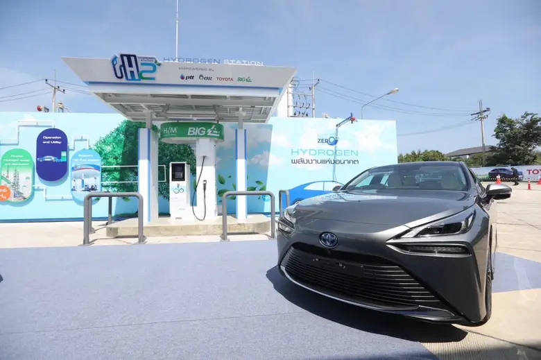 Launching Thailand's first hydrogen fueling prototype station, "PTT - OR - TOYOTA - BIG" joins forces to embark on future energy