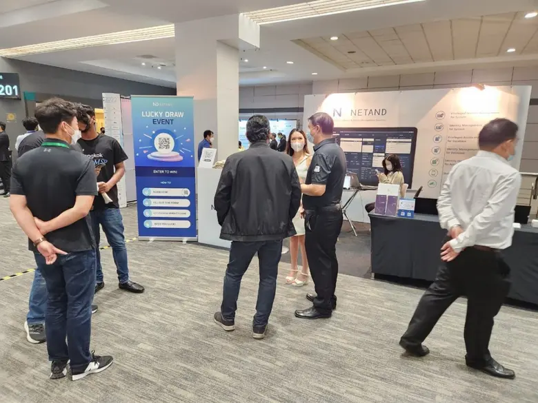 NETAND presented Privileged Access Management (PAM) solution HIWARE at 2022 CDIC Thailand
