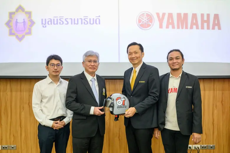 ยามาฮ่าฉลอง 67 ปี สานต่อโครงการ "Safety มีสติ" มอบเงิน 6.2 แสนบาท ให้มูลนิธิรามาธิบดีใน "โครงการเพื่อผู้ป่วยยากไร้