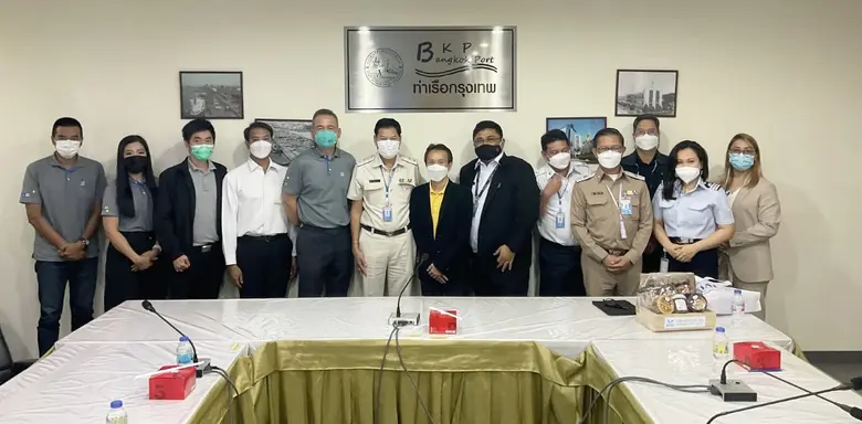 "ท่าเรือประจวบ" เยี่ยมชมและศึกษาดูงานการท่าเรือแห่งประเทศไทย